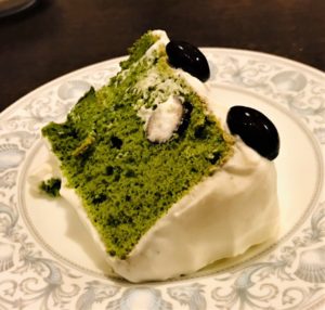 抹茶シフォンケーキ2