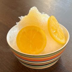 マリーハニーでかき氷ー天然はちみつパワーで暑い夏に勝つ！