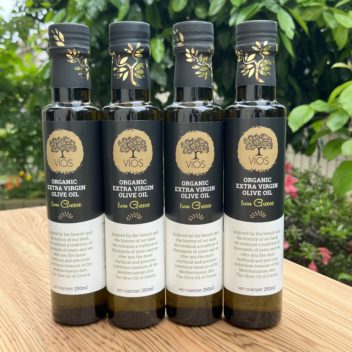 VIOS-ギリシャ・オーガニックEVOO（250ml）　　　　　　　　お得な4本セット