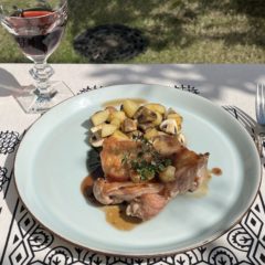 チキングリルwithバルサミック・グレイズ（フルーツバルサミコソース）